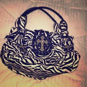 Zebra Cross Purse